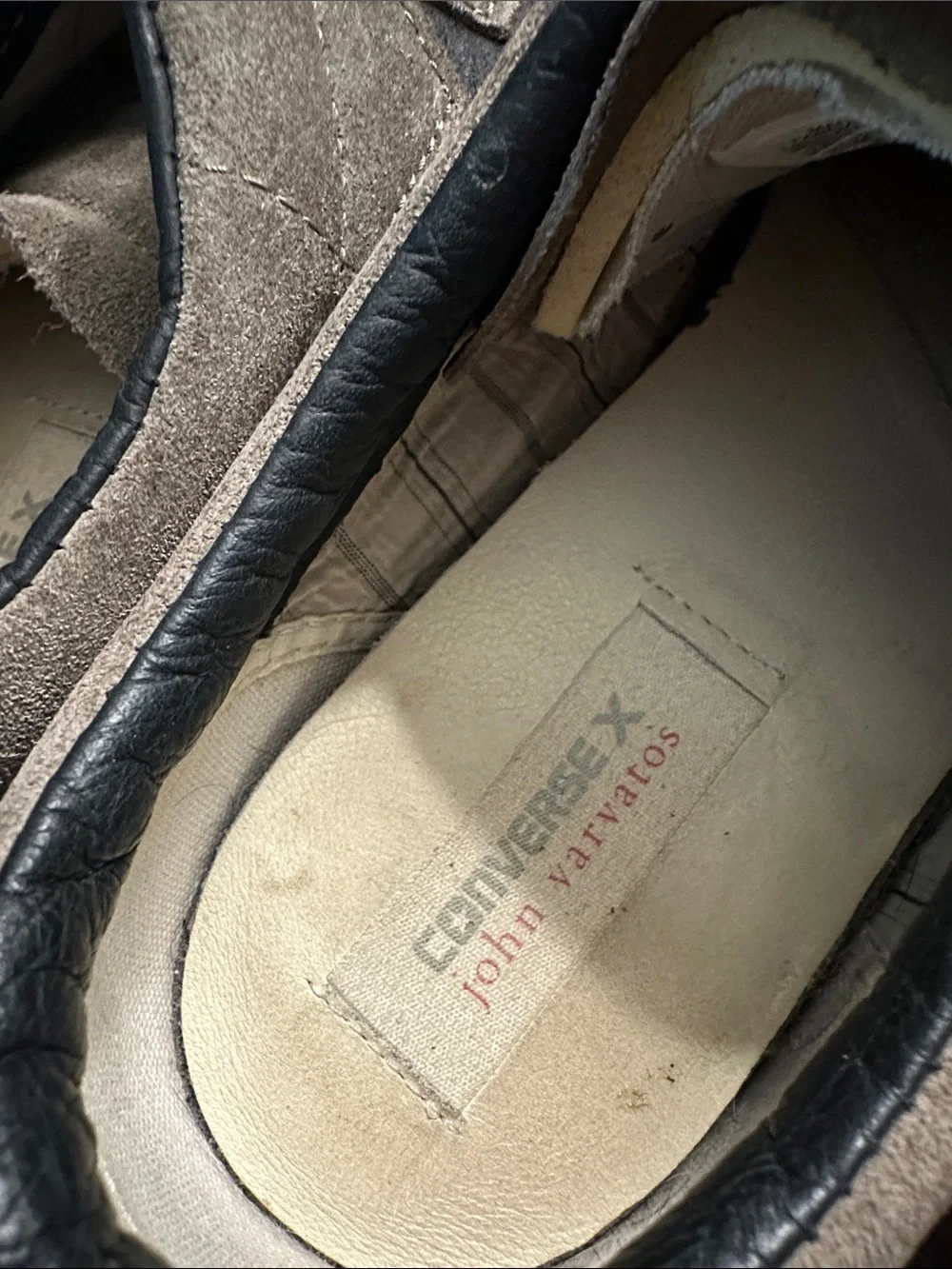 John Varvatos Converse X Suede Sneakers Sz 12 Men.